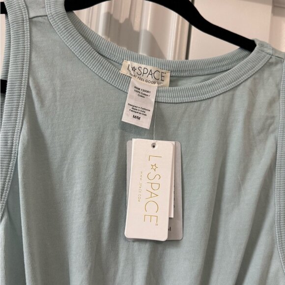 LSPACE Seaview Mini Dress - Sky Blue - Size M - NWT - Picture 3 of 8